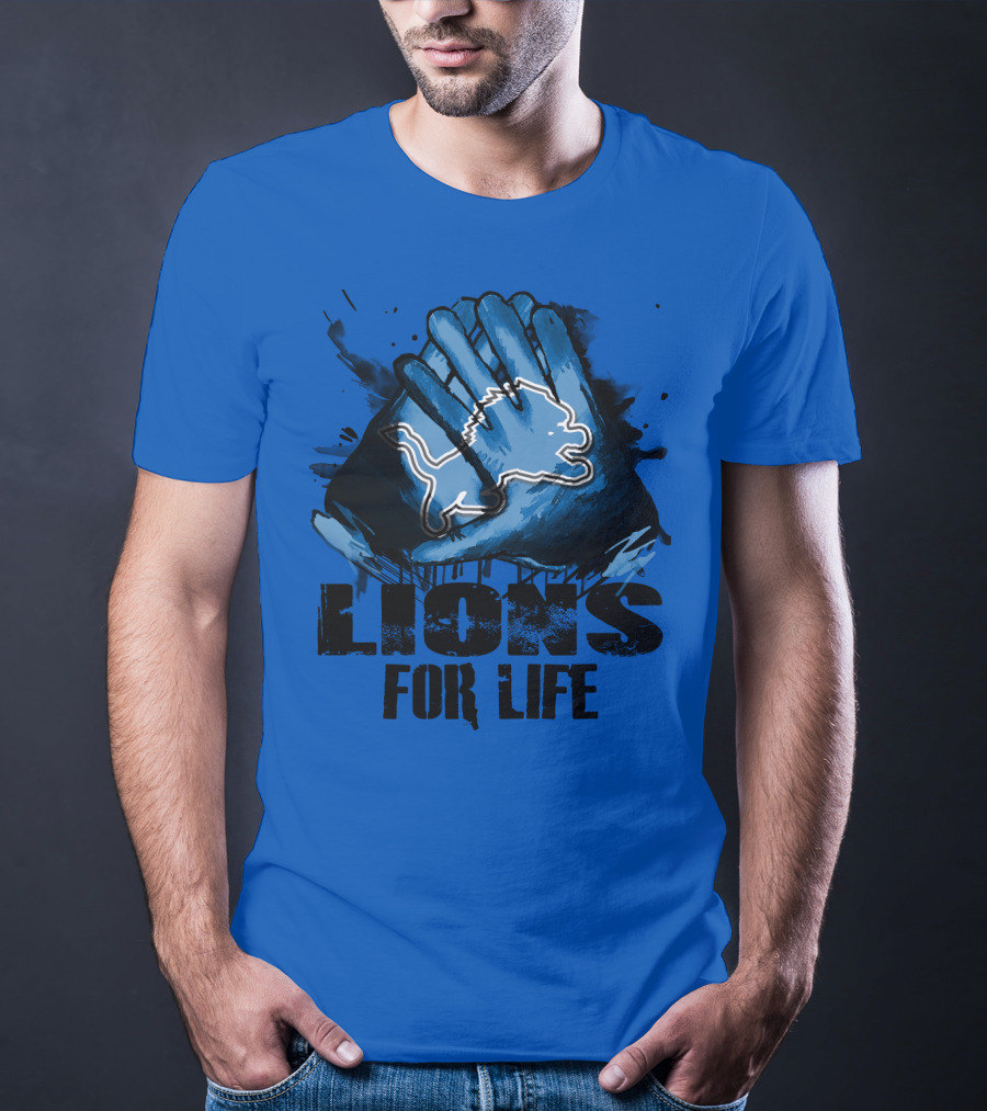 Detroit Lions For Life T-Shirt