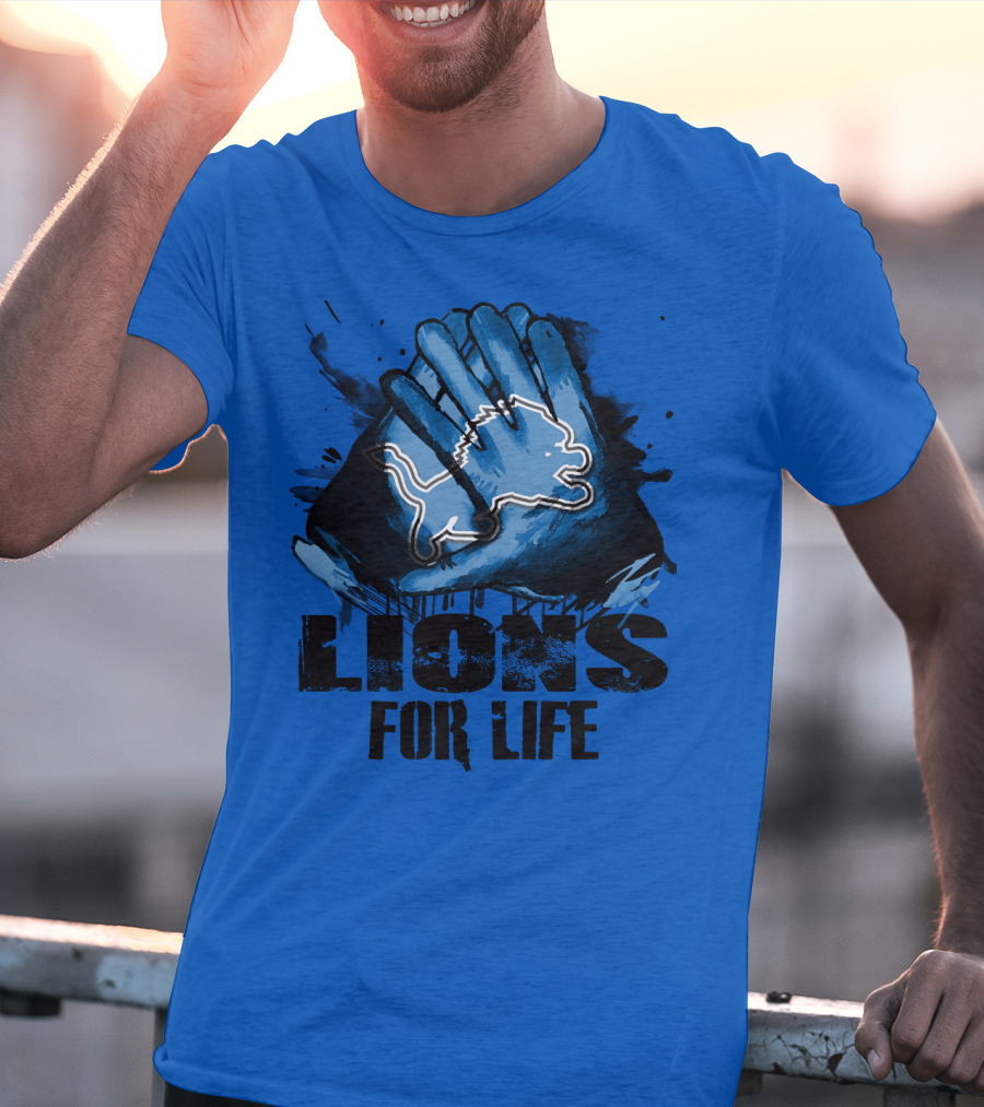 Detroit Lions For Life T-Shirt