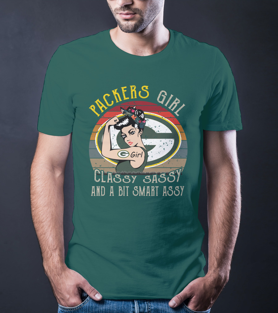Packers Girl Classy Sassy And A Bit Smart Assy T-Shirt