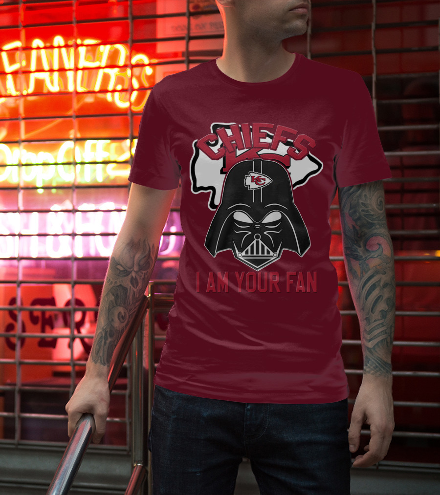 Chiefs Kansas City Kc I Am Your Fan Darth Vader T-Shirt