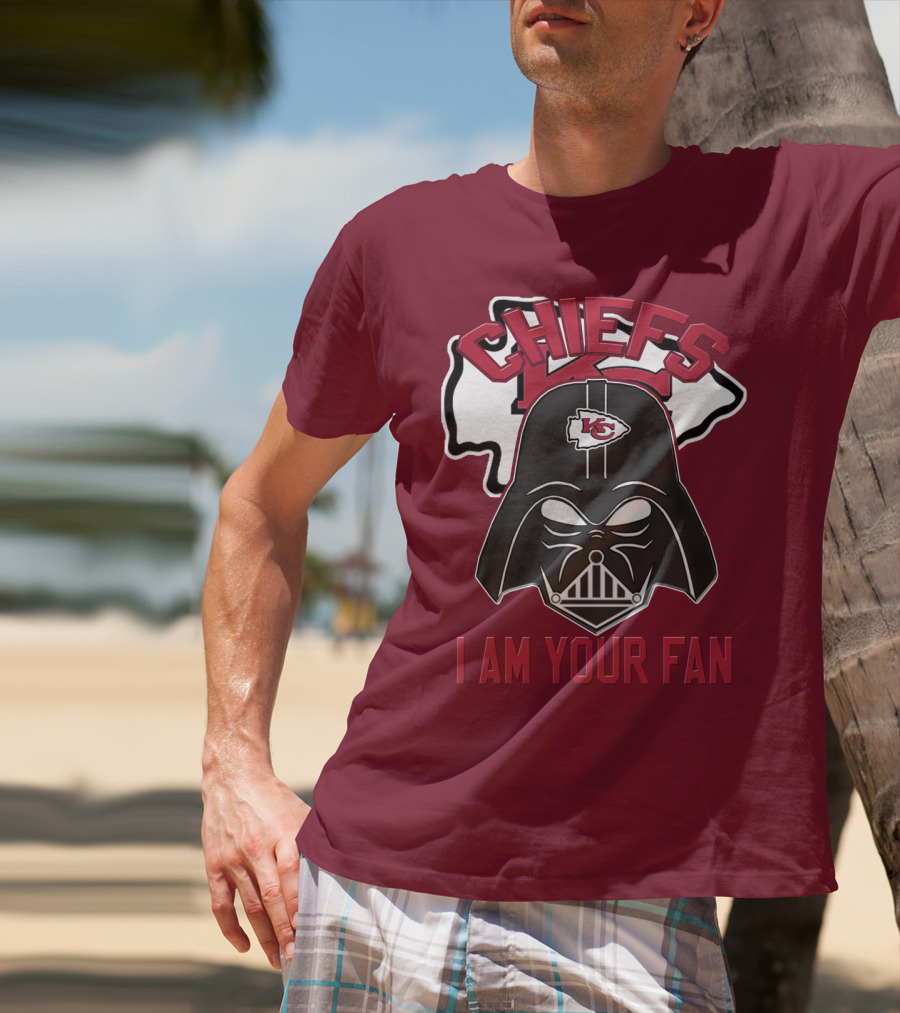 Chiefs Kansas City Kc I Am Your Fan Darth Vader T-Shirt