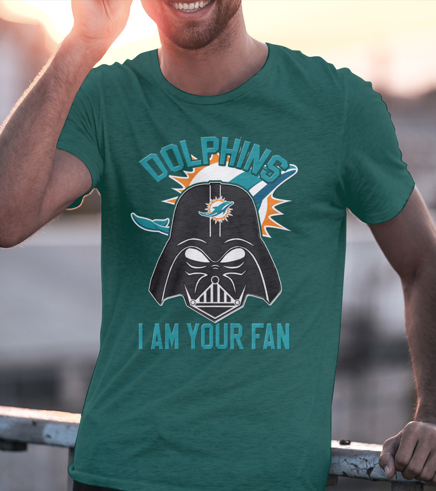 Dolphins I Am Your Fan Miami Dolphins T-Shirt