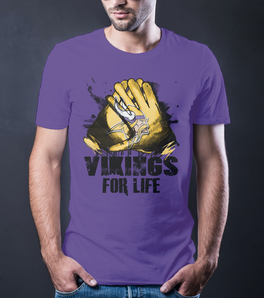Vikings For Life Minnesota Vikings T-Shirt
