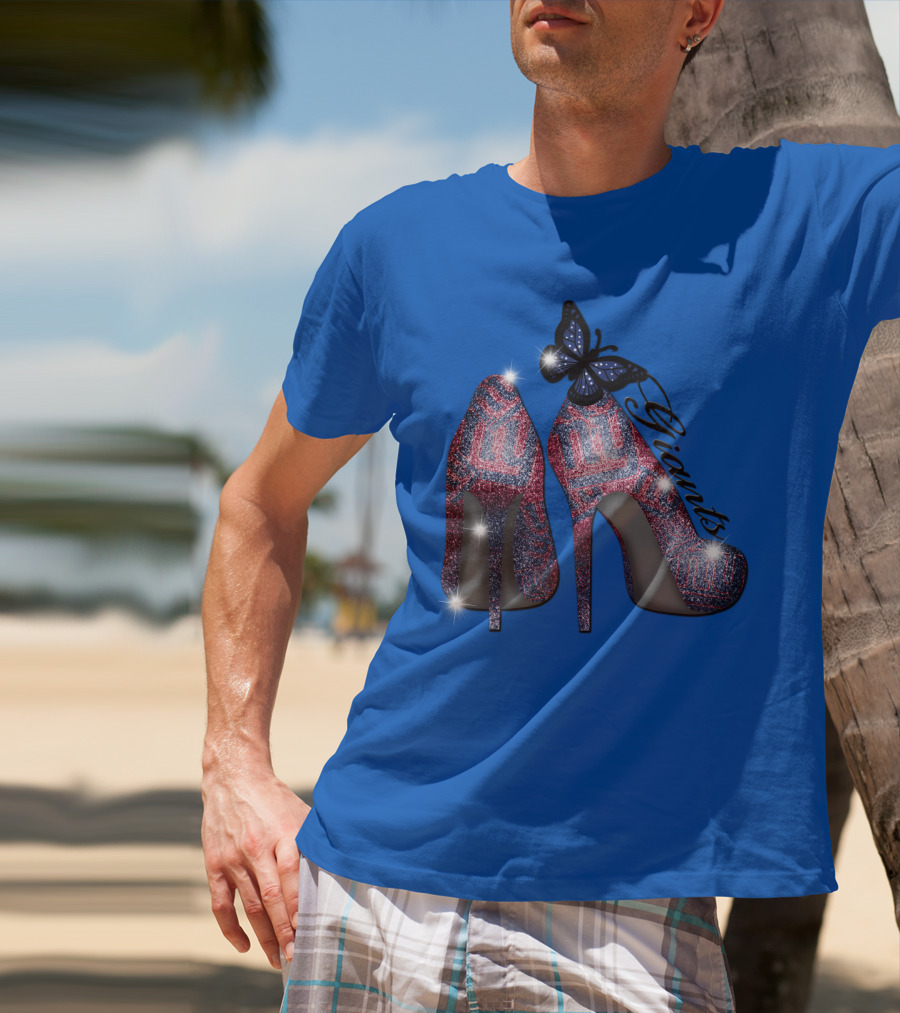 Giants Heels Butterfly Delight T-Shirt