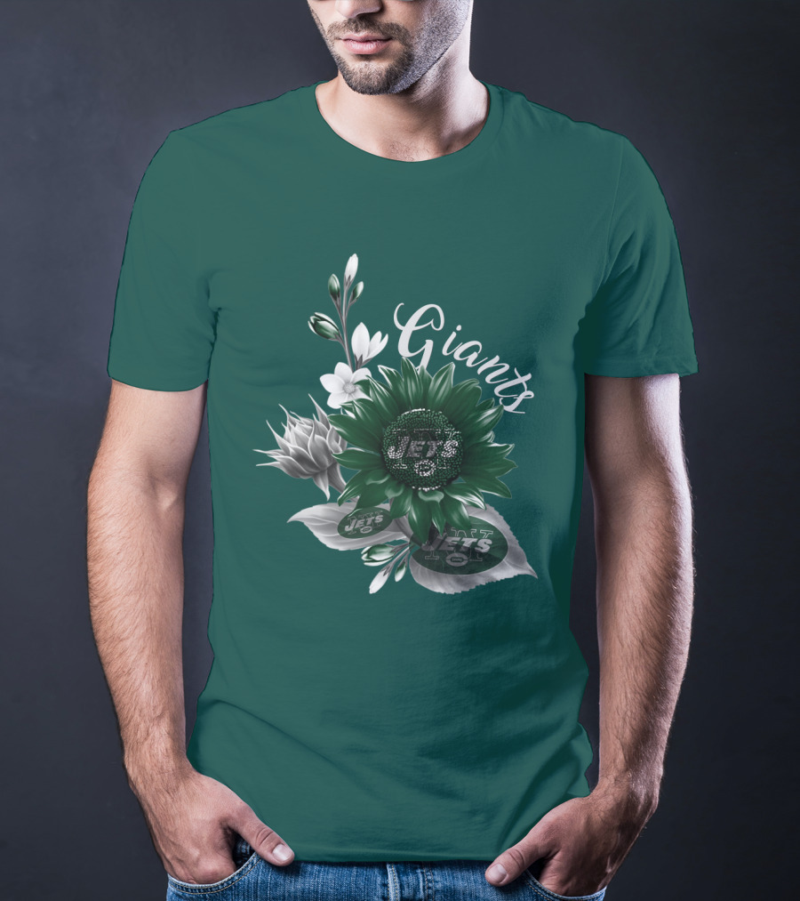 Giants Jets Floral T-Shirt