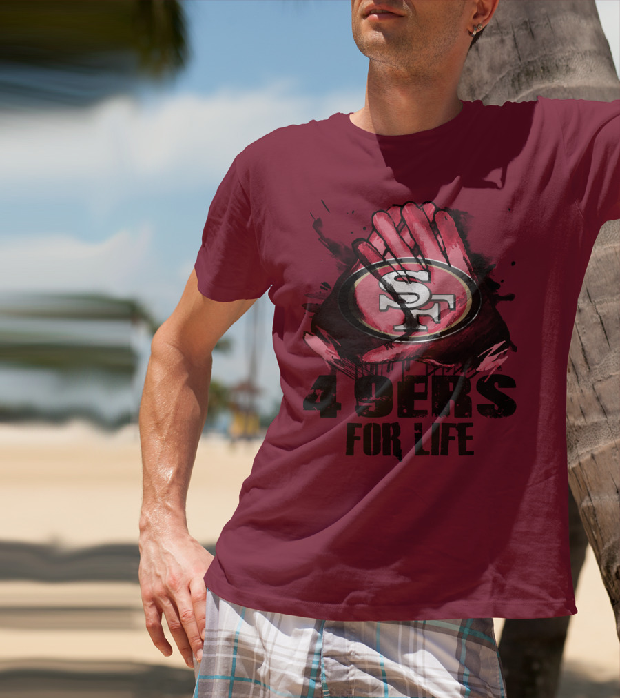 San Francisco 49ers 4 9Ers For Life T-Shirt