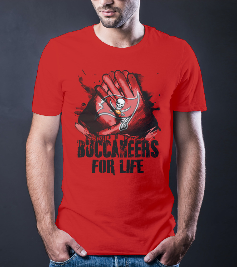 Buccaneers For Life Tampa Bay Buccaneers T-Shirt