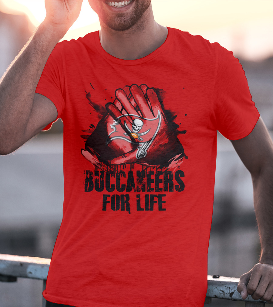 Buccaneers For Life Tampa Bay Buccaneers T-Shirt