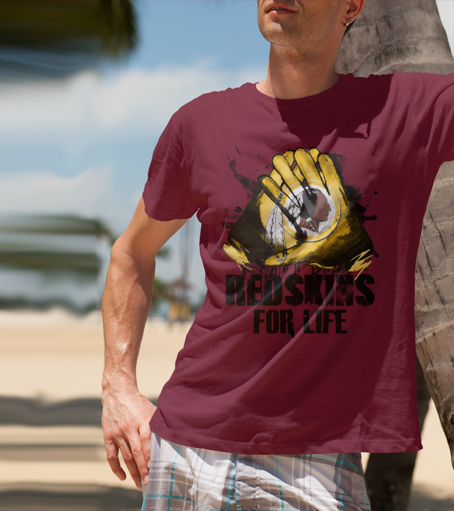Redskins For Life T-Shirt