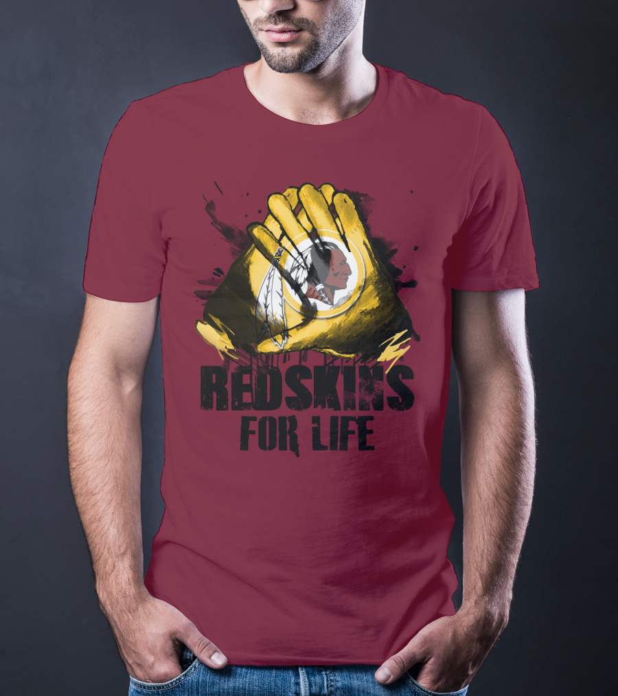 Redskins For Life T-Shirt