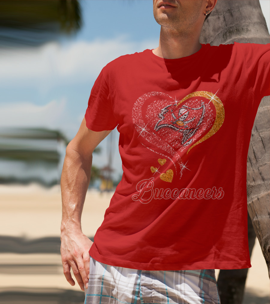 Buccaneers Heart T-Shirt