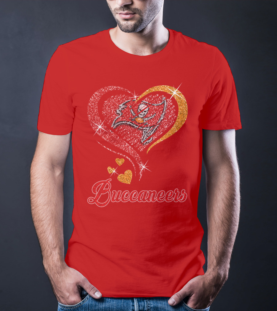 Buccaneers Heart T-Shirt