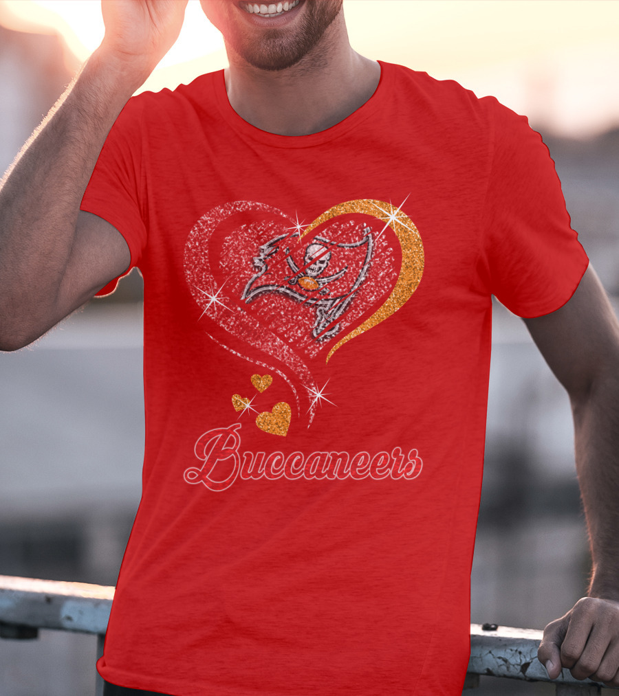 Buccaneers Heart T-Shirt
