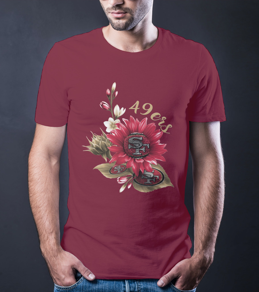 San Francisco 49ers Floral T-Shirt