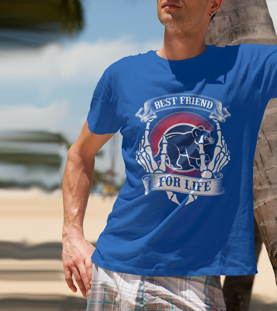 Chicago Cubs Best Friend For Life T-Shirt