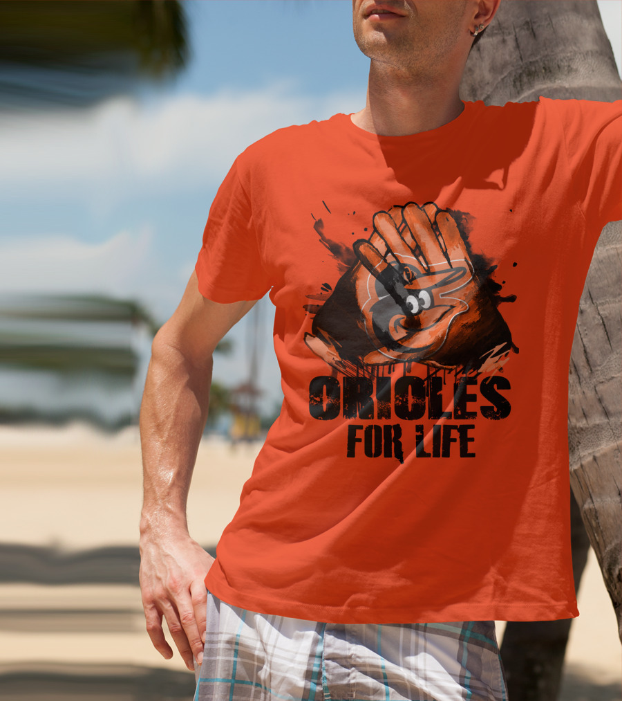 Oriioles For Life Baltimore Orioles T-Shirt