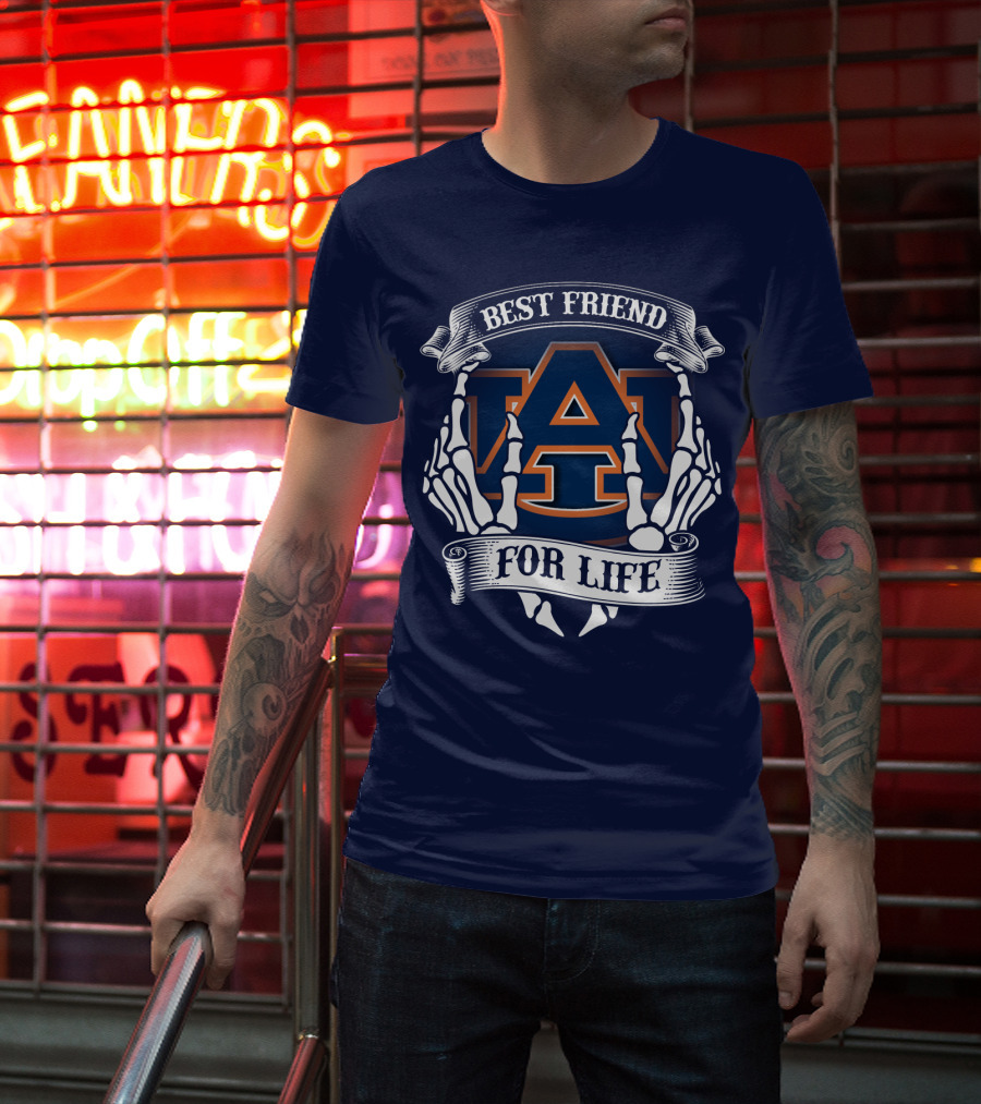 Best Friend For Life Auburn Tigers T-Shirt