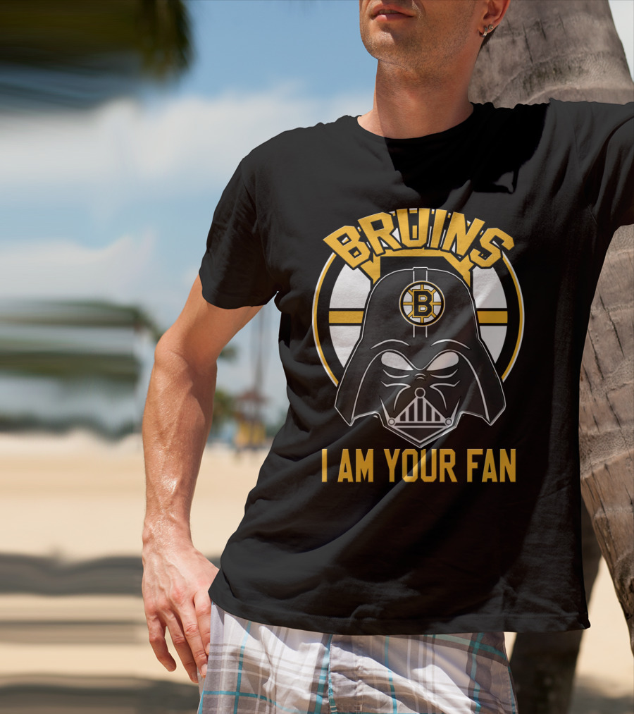 Bruins I Am Your Fan Darth Vader Boston Bruins T-Shirt