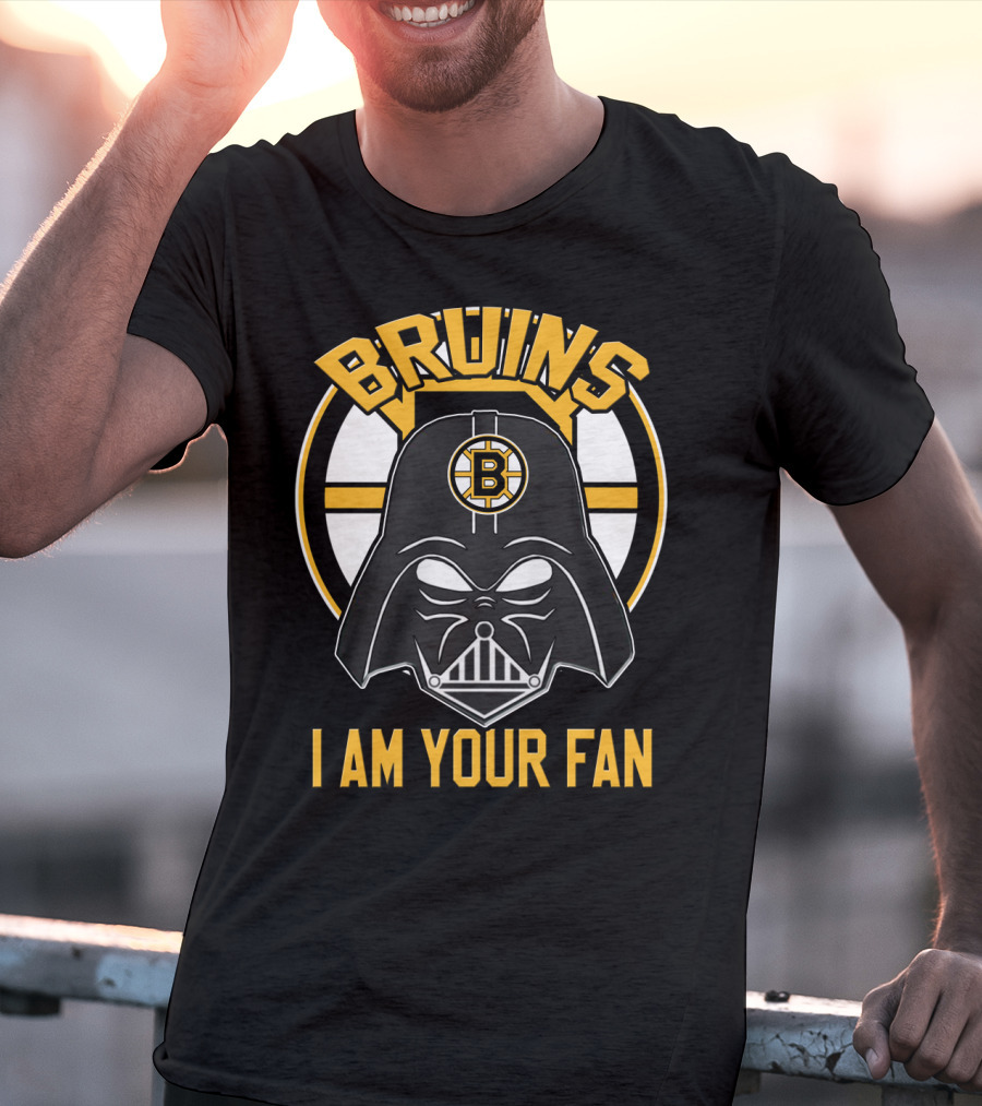 Bruins I Am Your Fan Darth Vader Boston Bruins T-Shirt