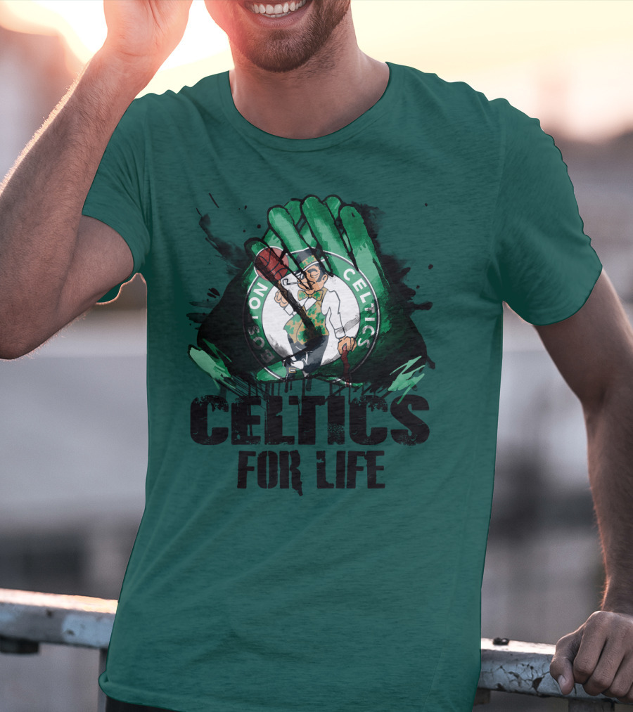 Boston Celtics For Life T-Shirt
