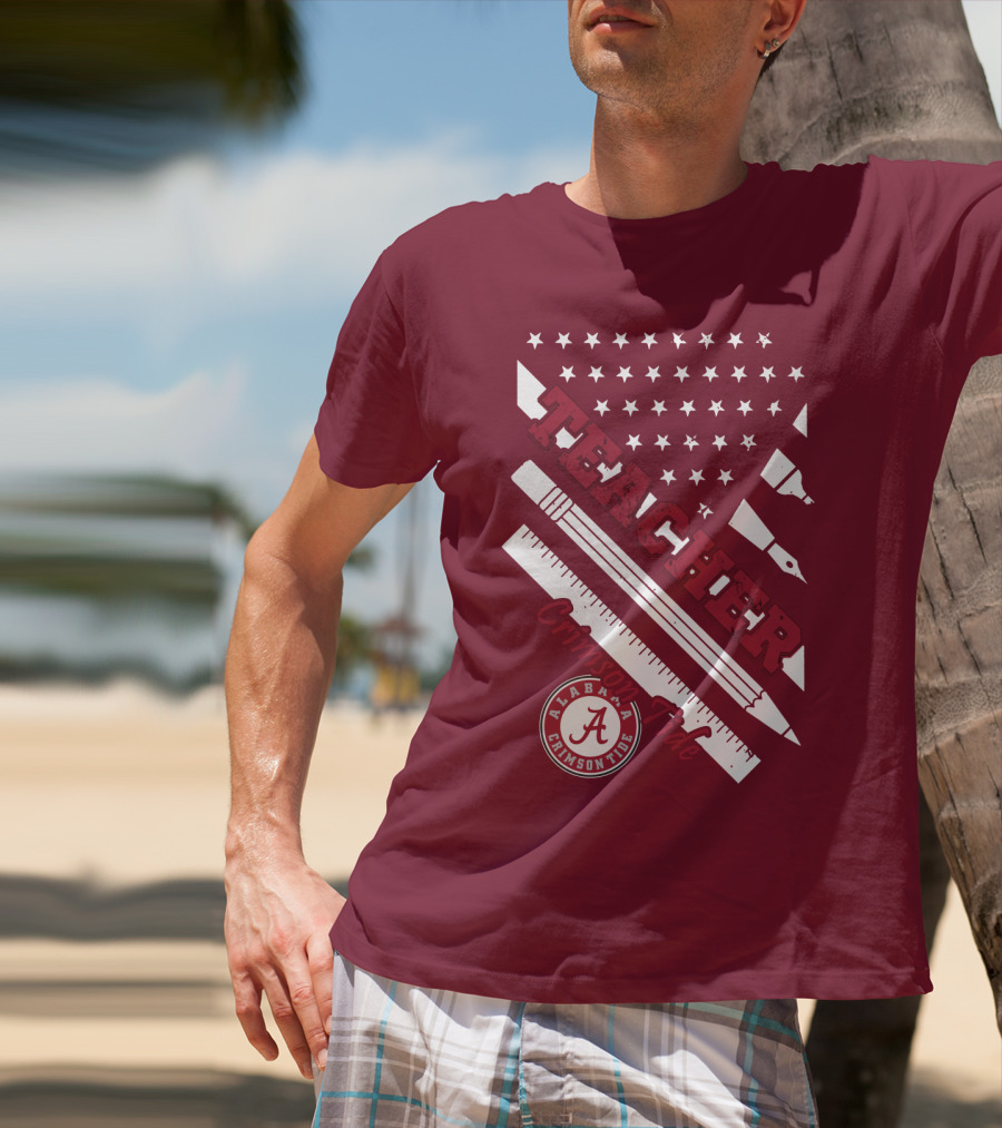 Alabama Crimson Tide Teacher T-Shirt