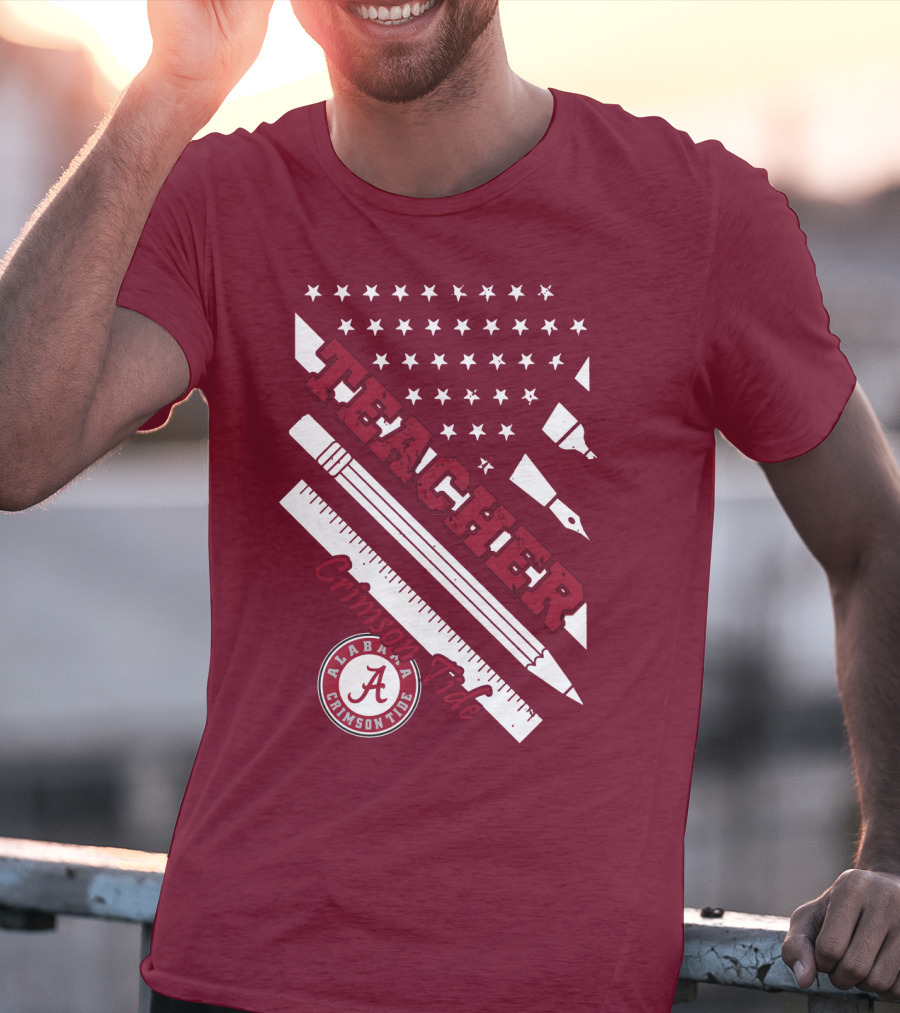 Alabama Crimson Tide Teacher T-Shirt