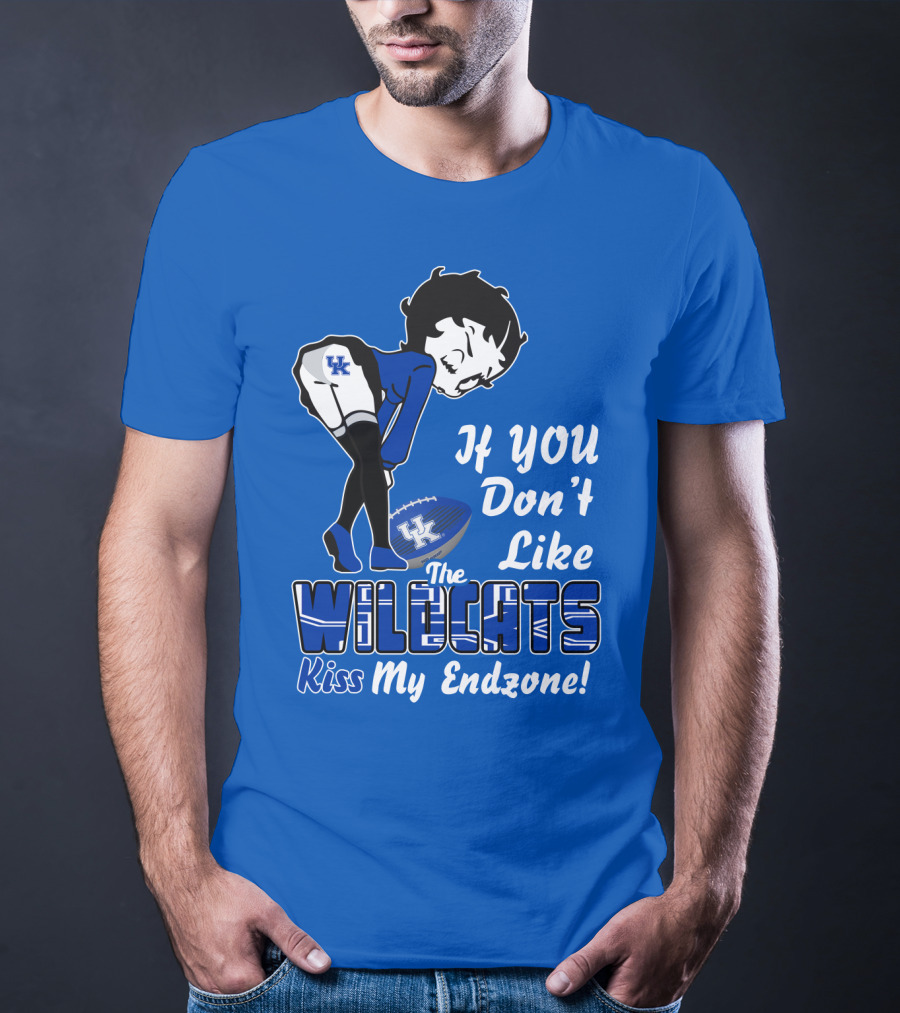 If You Don't Like The Wildcats Kiss My Endzone T-Shirt