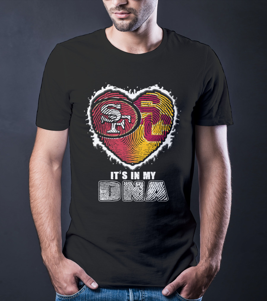 San Francisco Football Trojans It's In My Dna T-Shirt