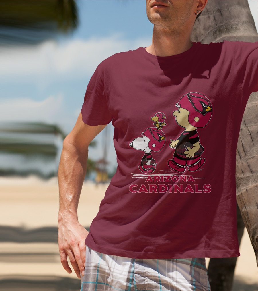 Arizona Cardinals Snpfootball Characters T-Shirt