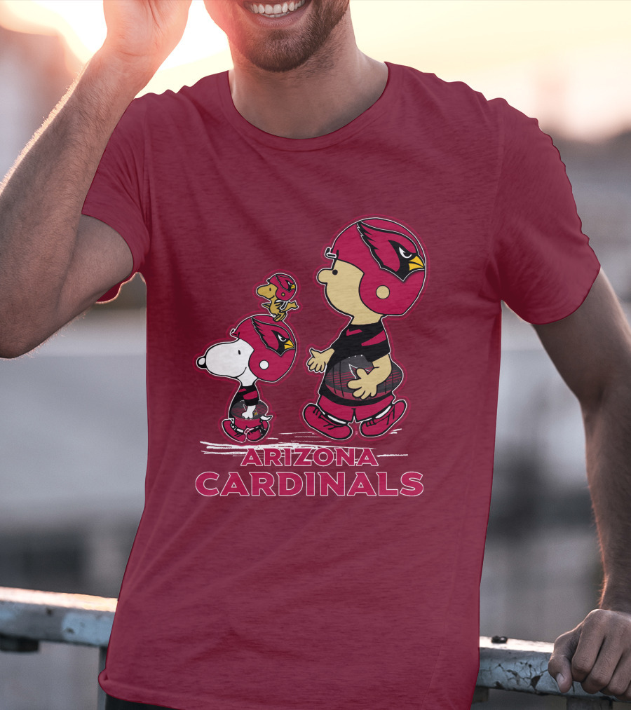 Arizona Cardinals Snpfootball Characters T-Shirt
