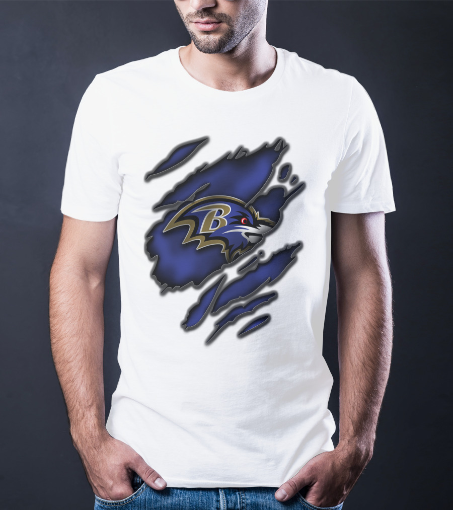 Baltimore Ravens Torn Claw T-Shirt