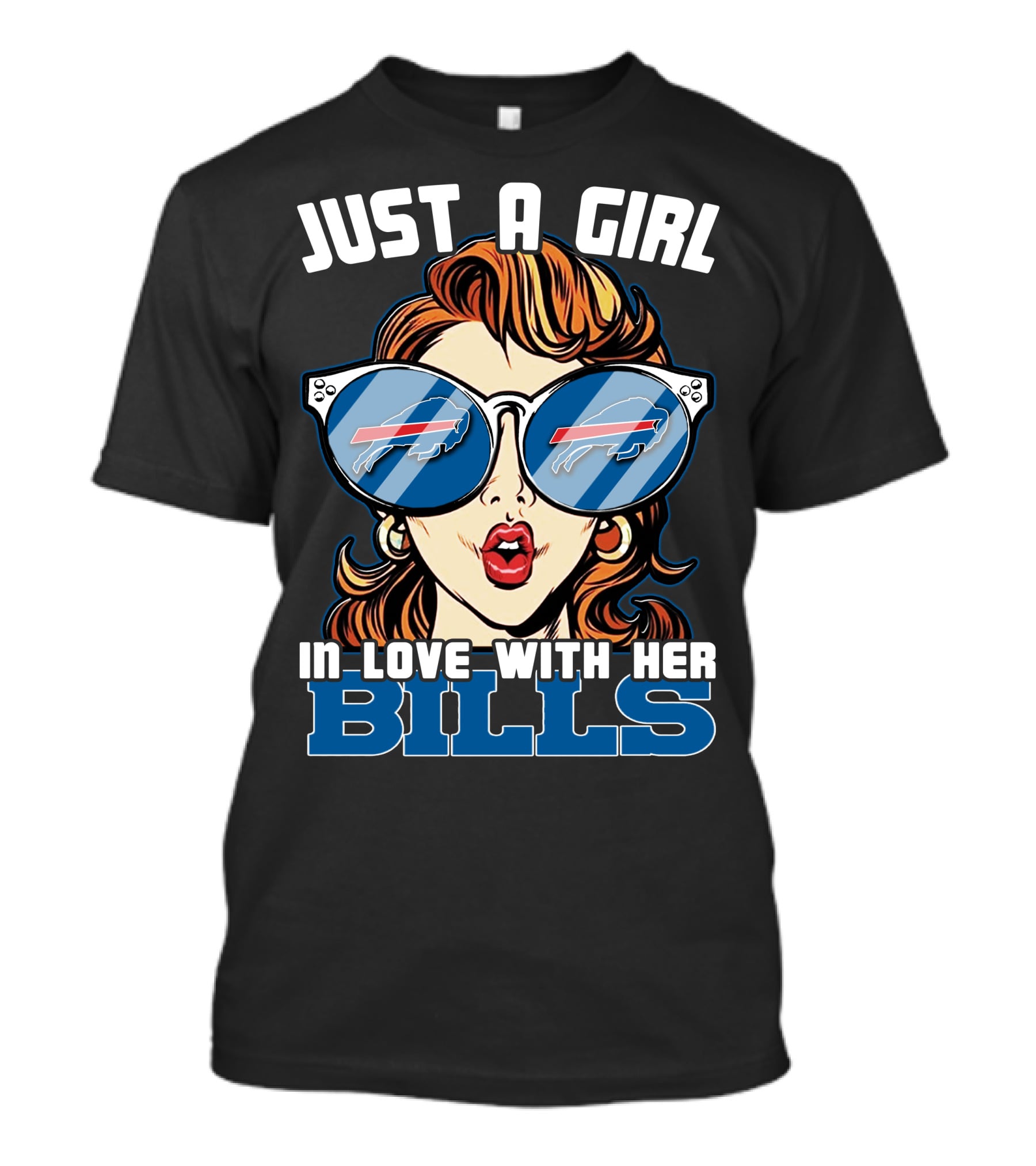Just A Girl In Love With Her Buffalo Bills T-Shirt