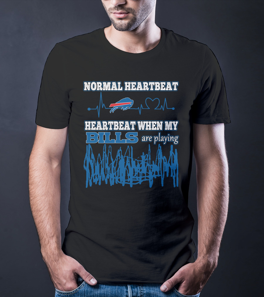 Normal Heartbeat Heartbeat When My Bills Are Playing T-Shirt