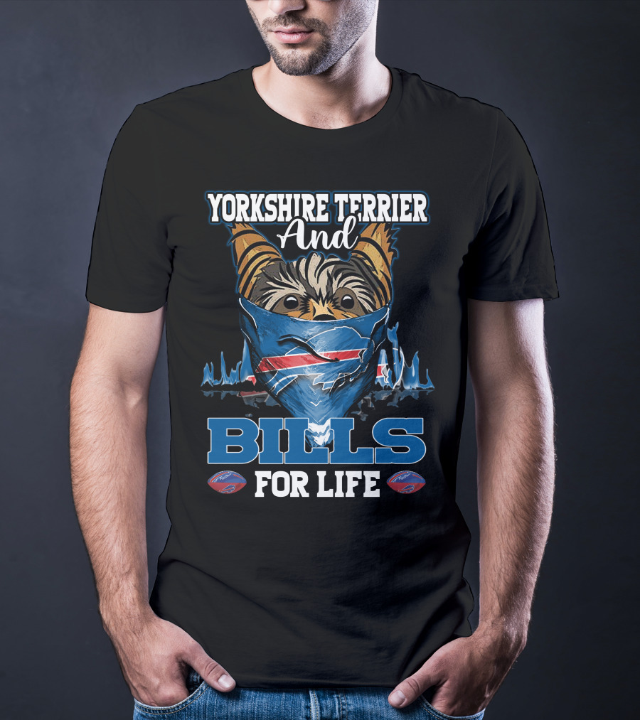 Yorkshire Terrier And Bills For Life T-Shirt