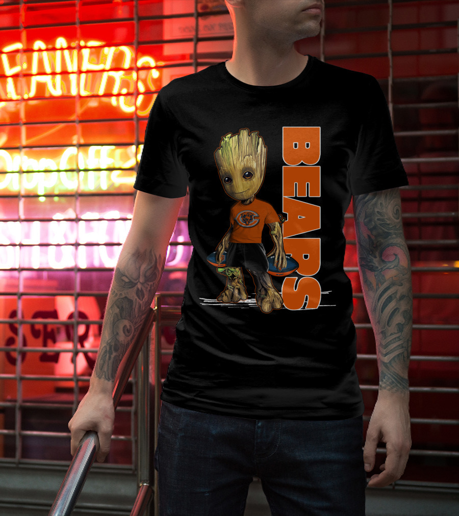 Groot Chicago Bears Football T-Shirt