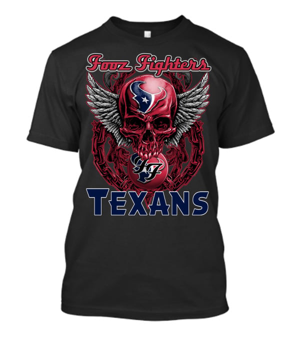 Fooz Fighters Houston Texans T-Shirt