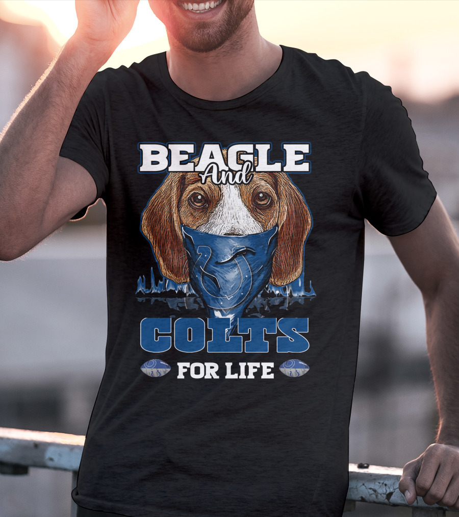 Beagle And Colts For Life T-Shirt