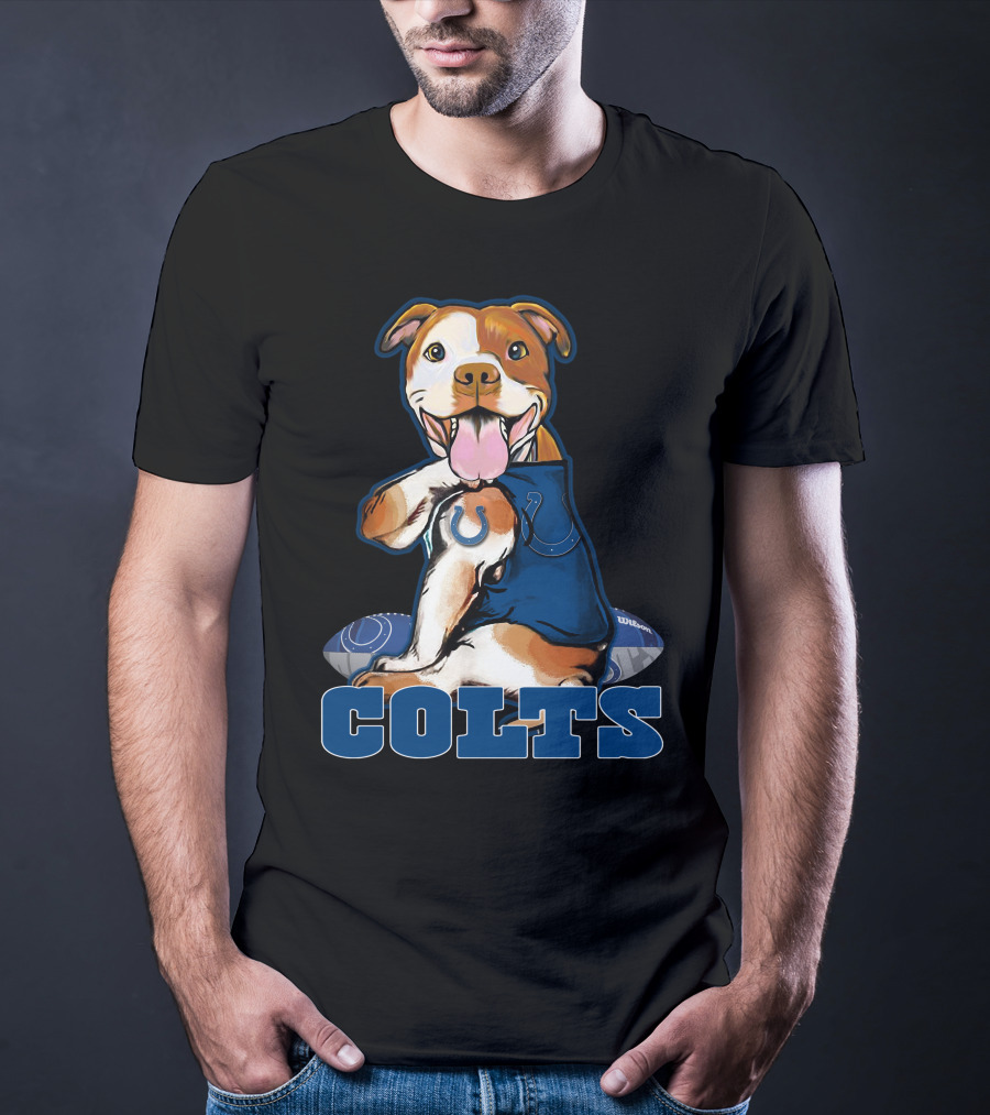 Pittbull Colts Indianapolis Football T-Shirt