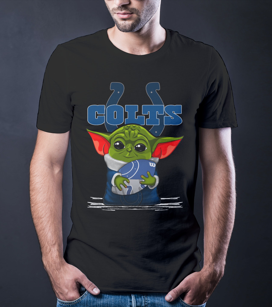 Yoda Colts Football Indianapolis T-Shirt