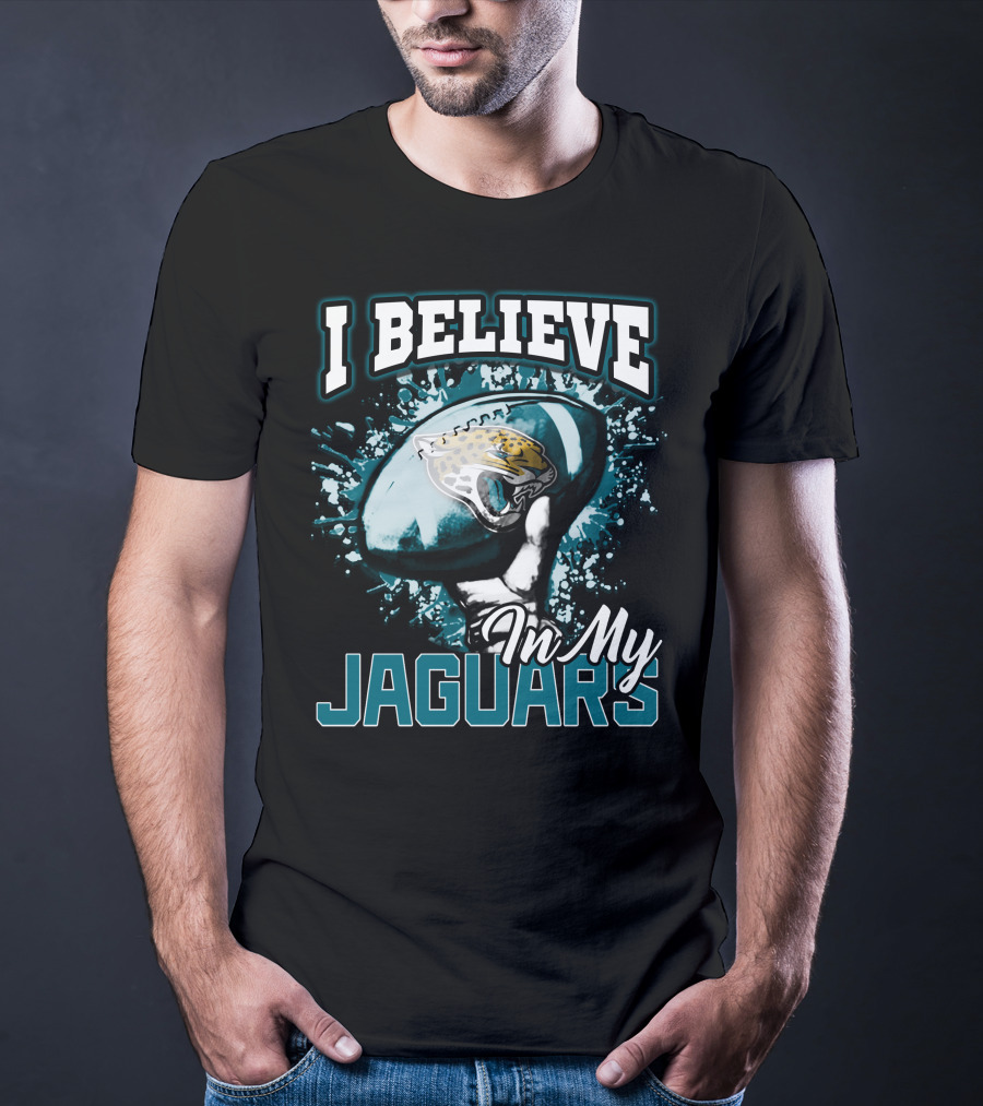 I Believe In My Jaguars Jacksonville Football Fan Support T-Shirt
