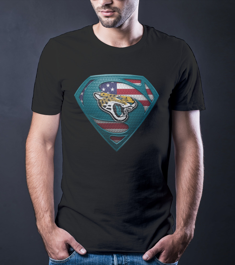 Jacksonville Jaguars American Flag Super T-Shirt