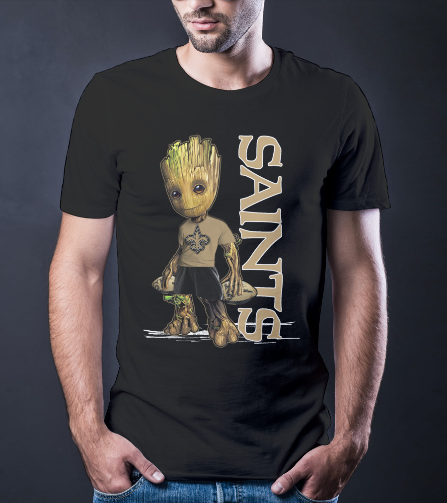 Groot Saints New Orleans Football T-Shirt