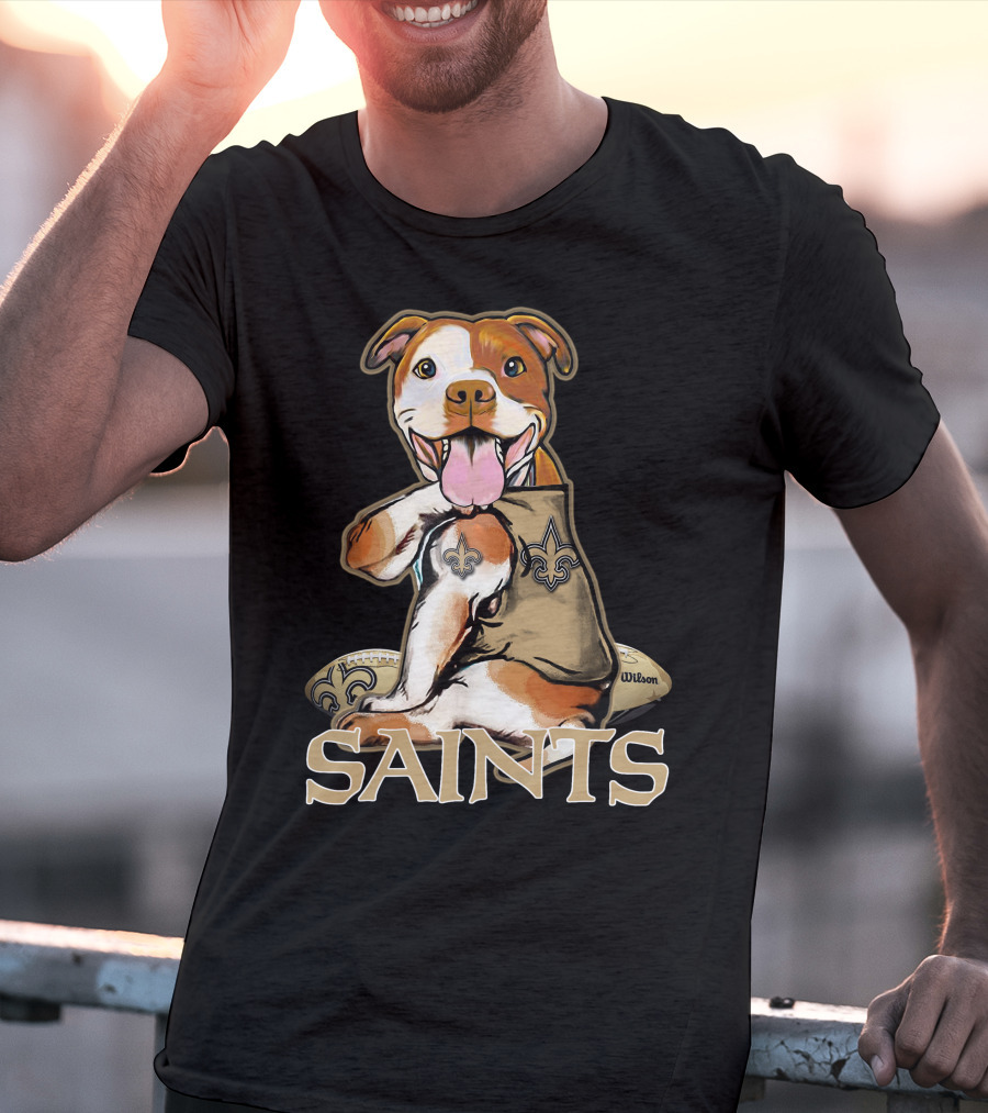 Pittbull Wilson Fleur-de-Lis Saints T-Shirt