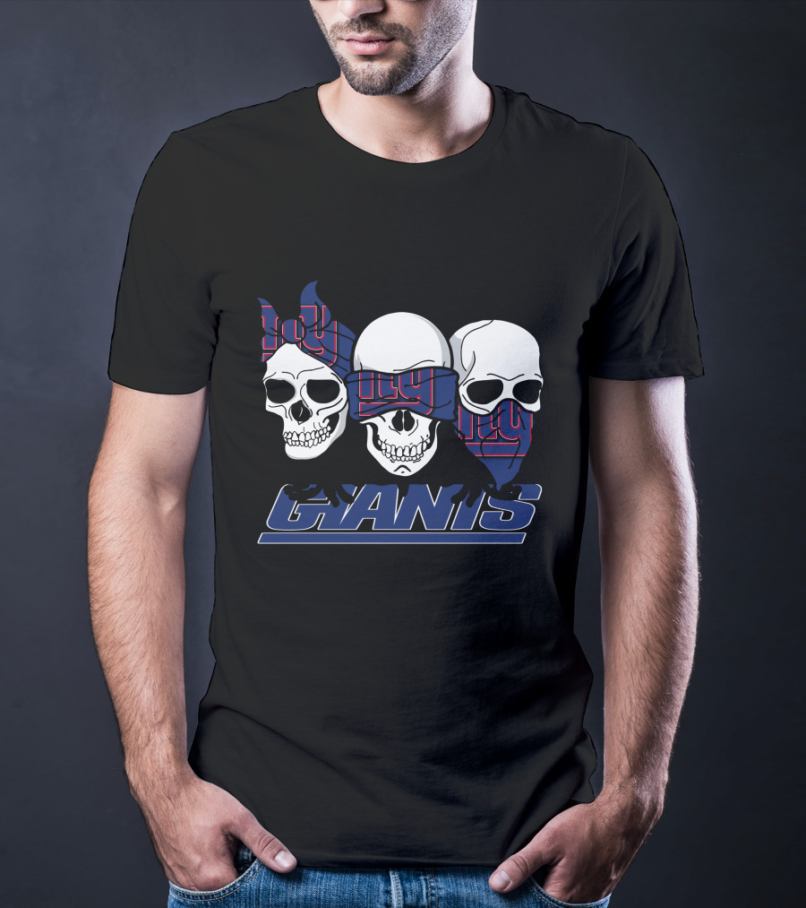 3 Skull Giants New York T-Shirt
