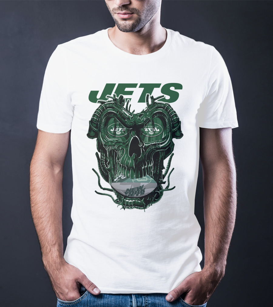 Jets Dragonskull New York Football T-Shirt