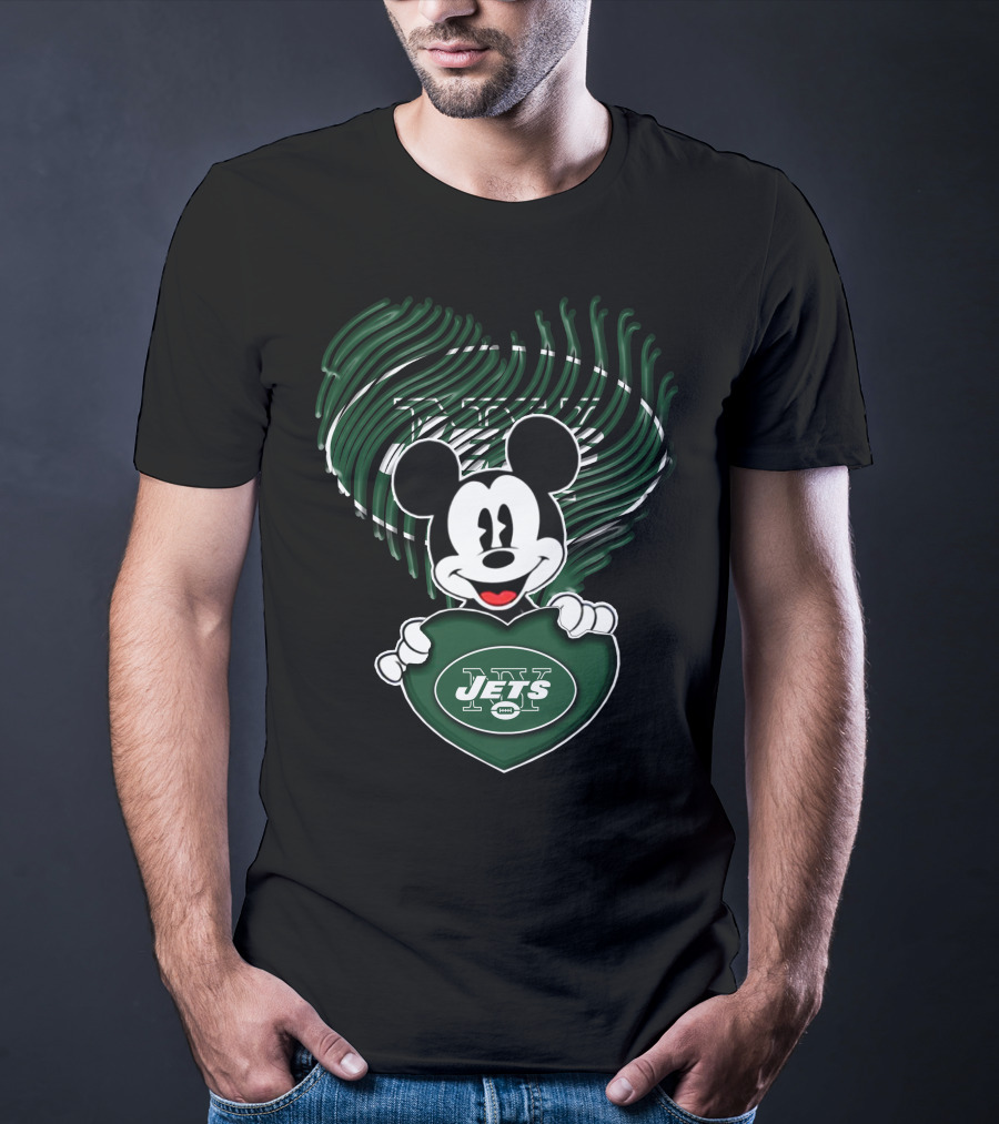 Mick Jets Heart T-Shirt