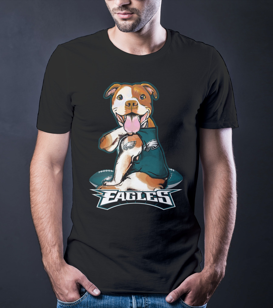 Pittbull Eagles Football Philadelphia T-Shirt