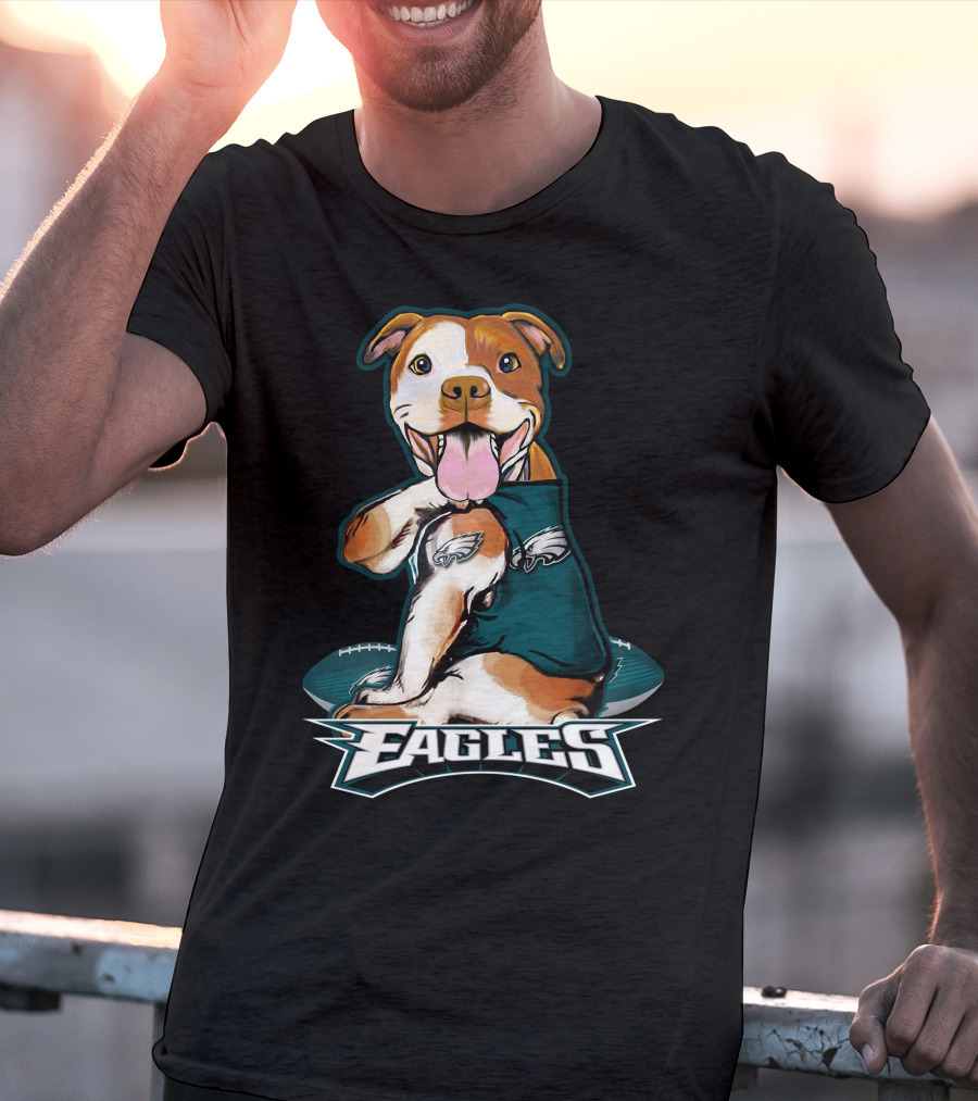 Pittbull Eagles Football Philadelphia T-Shirt