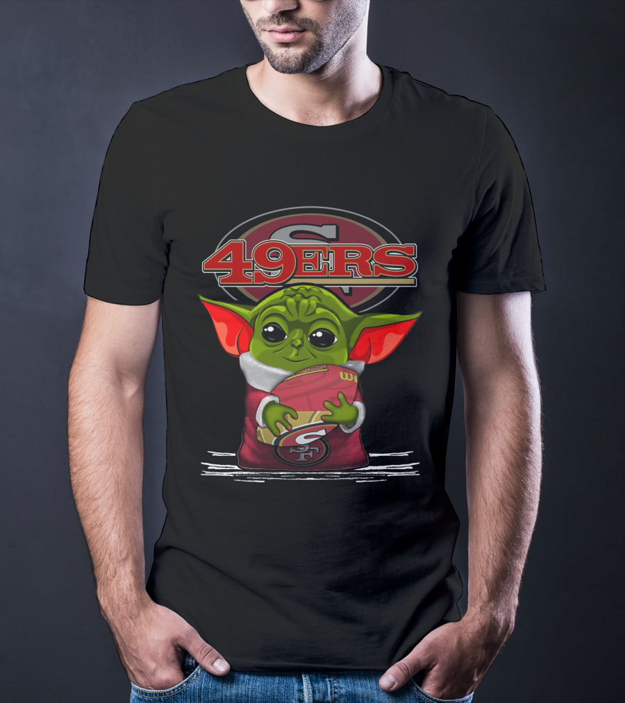 Yoda V3 Baby Alien Football San Francisco 49ers T-Shirt
