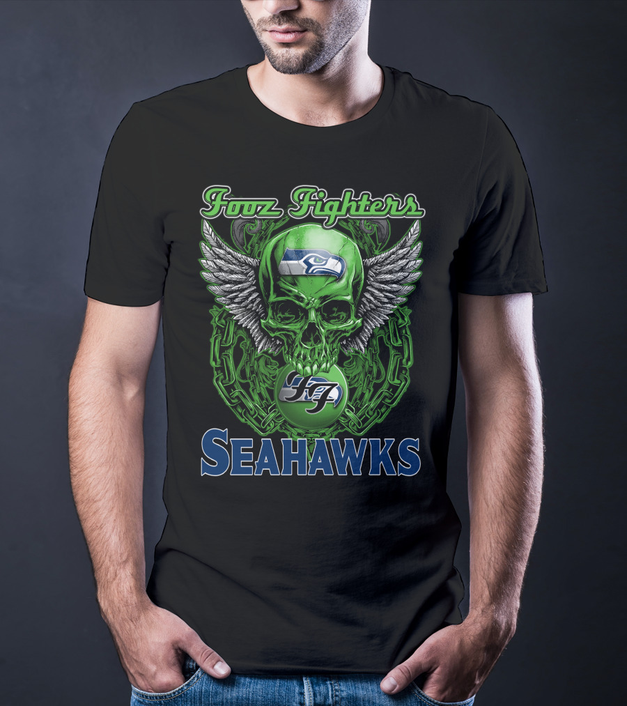 Foo Fighters Seattle Seahawks T-Shirt